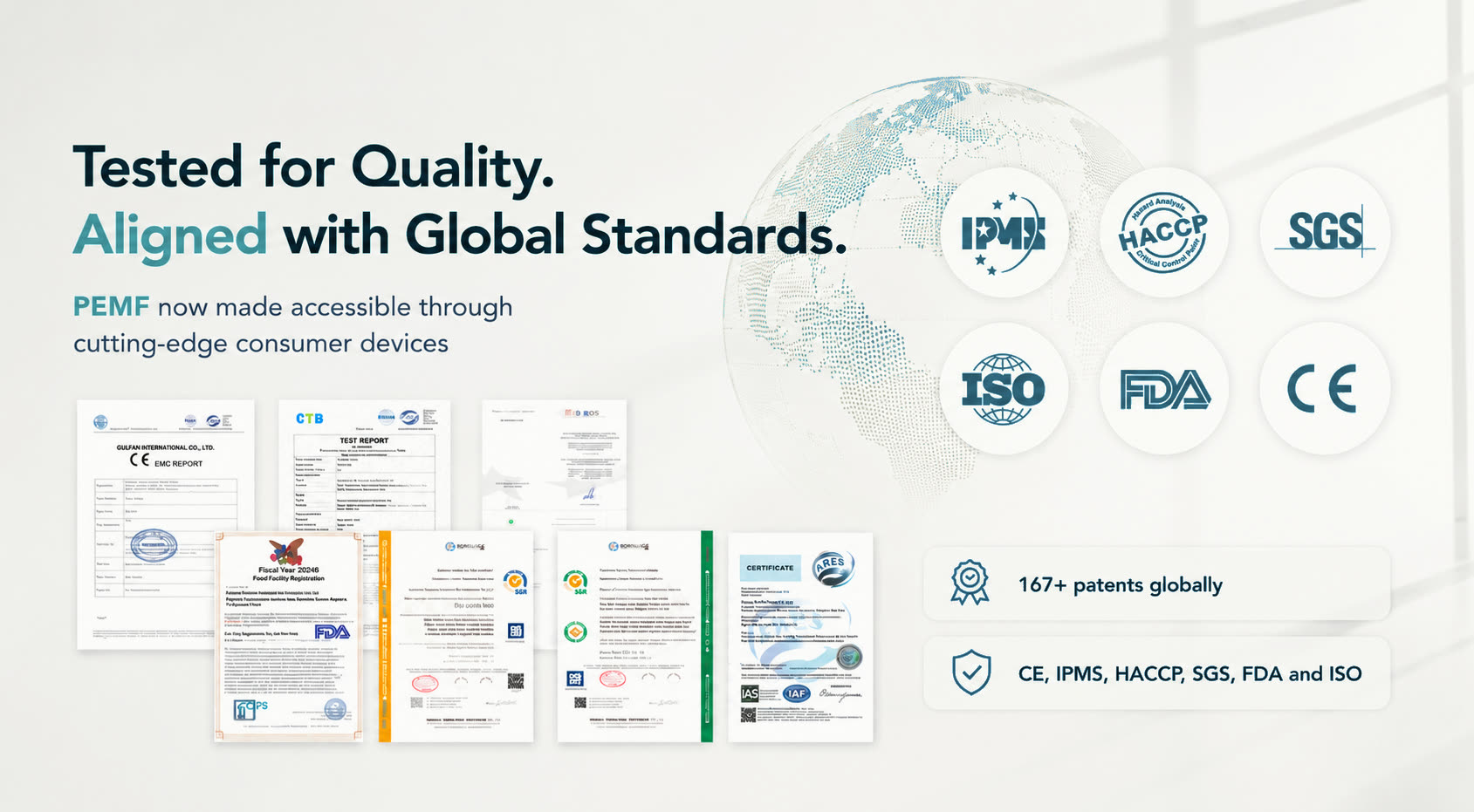 Quality to global standards